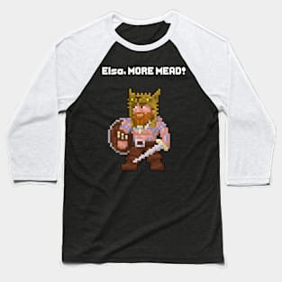 Rannon - Orc-Slaying Dwarven Wrecking Ball Baseball T-Shirt